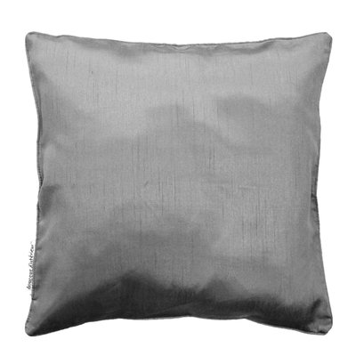 Housse de coussin Polyester Collection Shantung Uni Shana DOUCEUR D'INTÉRIEUR