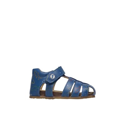 Sandales semi-fermée en cuir ALBY FALCOTTO