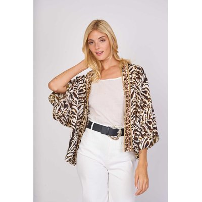 Blouse kimono imprimée ELISEA DERHY