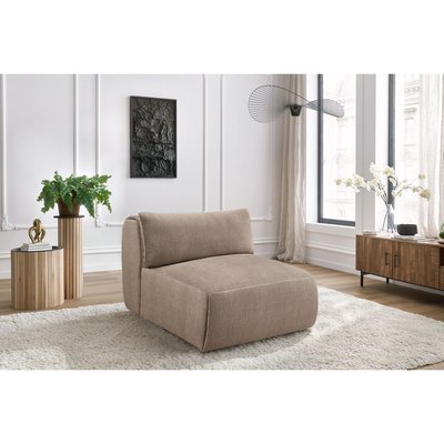 Chauffeuse pour canapé modulable 1 place(s) en velours, JEANNE BOBOCHIC