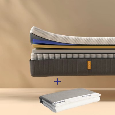 Pack Matelas Hybride II + Protège-matelas EMMA