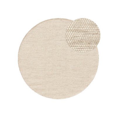 Tapis rond de laine tissé main ROCCO BENUTA 