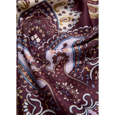 Foulard en imprimé paisley MANGO