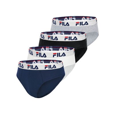 Lot De 4 Slips Coton Fu5015 FILA