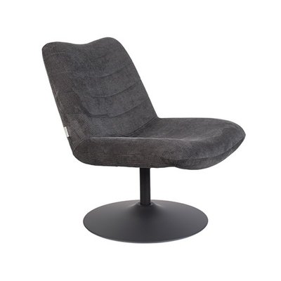 Fauteuil lounge en velours - BUBBA ZUIVER
