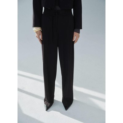 Pantalon de costume droit nœud MANGO