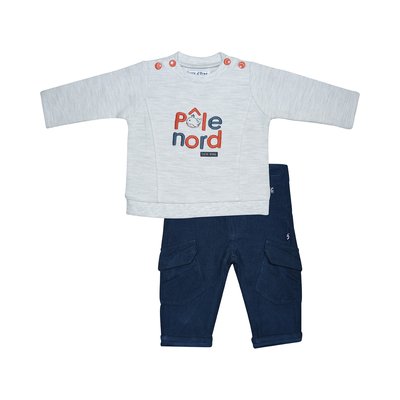 Sweat pantalon ismaël velours cotele bebe SUCRE D'ORGE