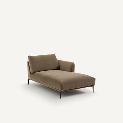 Méridienne velours, Oscar design E.Gallina AM.PM