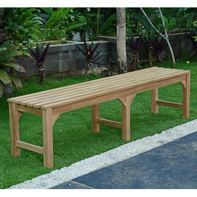 Banc en teck massif Melbourne 180 cm (sans dossier) TECK ATTITUDE
