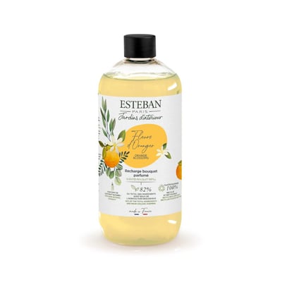 Parfum d'intérieur - Recharge de parfum pour bouquet fleur d'oranger 500 ml ESTEBAN