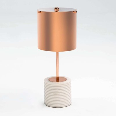 Lampe de table marbre et métal, moderne RECOLLECTION