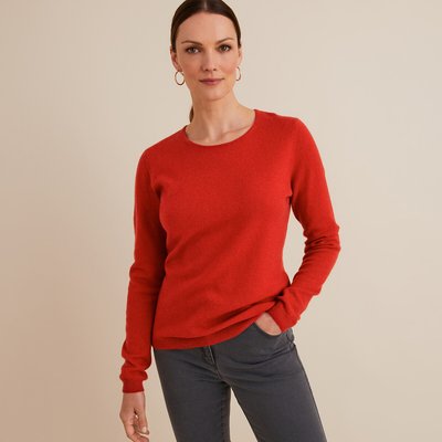 Pull col rond, pur cachemire ANNE WEYBURN