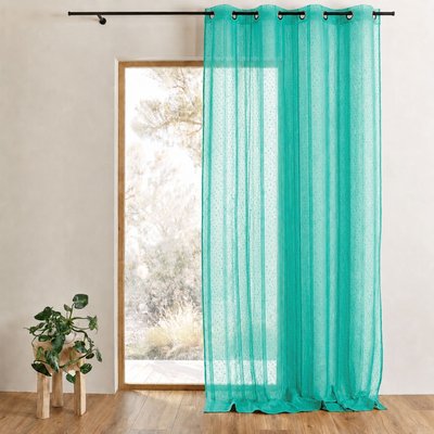 Voilage tissé et fileté HOME MAISON