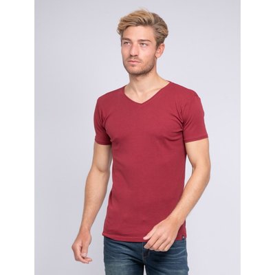 T-shirt Col V Pur Coton Organique Word RITCHIE