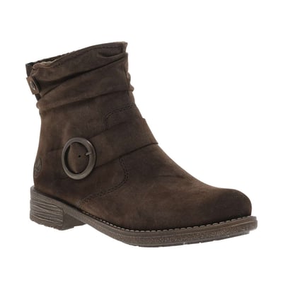 Boots à talon décroché bas avec une sangle d'ajustement décorative RIEKER