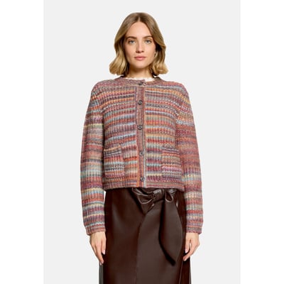 Cardigan en maille à encolure ronde CARTOON