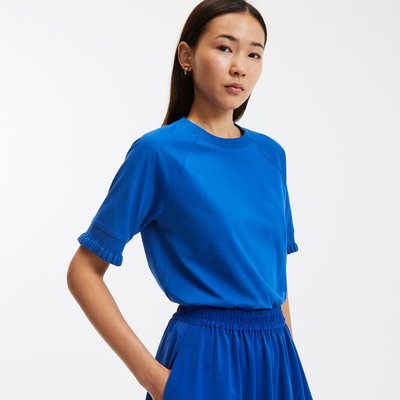 Crew Neck T-Shirt with Short Sleeves LA REDOUTE COLLECTIONS