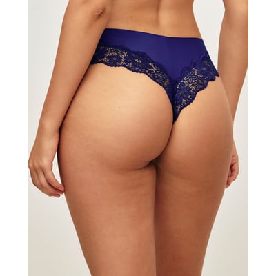 Culotte cheeky en microfibre et dentelle florale FAVORIZ UNDIZ