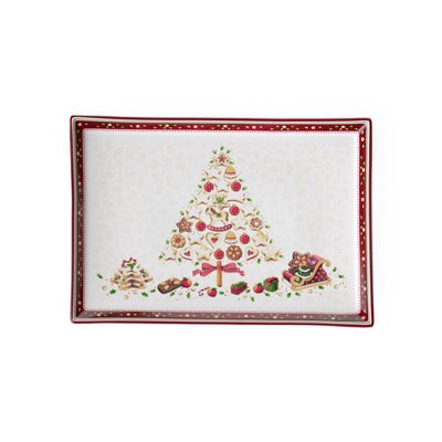 Plateau À Gâteaux Rectangulaire, Grand WINTER BAKERY DELIGHT VILLEROY & BOCH