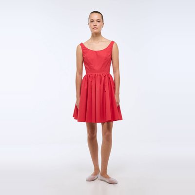Robe courte à bretelles en coton BIO GOTS MONOPRIX