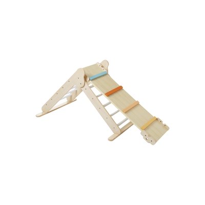 Triangle d'escalade à grimper en bois VERTBAUDET