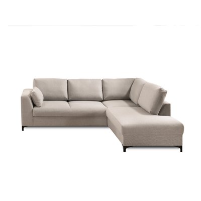 Canapé d'Angle Convertible en Tissu 5 places - TALA LISA DESIGN