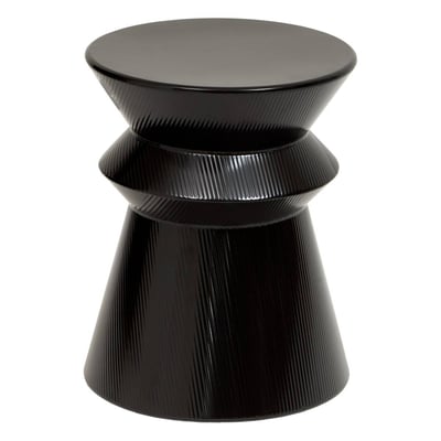 Table d'appoint ronde en acier MAYA ATMOSPHERA