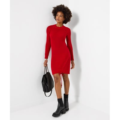 Robe Pull en Maille à Dentelle Latérale Roxy JOE BROWNS