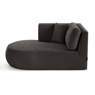 Module d'assise méridienne gauche en Tissu texturé - SANTORINI LISA DESIGN