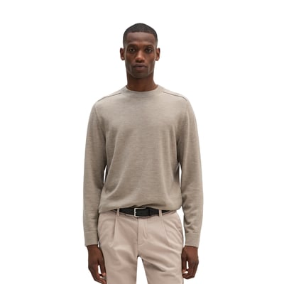 Pull-over regular en laine mérinos douce MARC O'POLO
