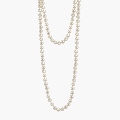 Sautoir perles de verre 8mm BALABOOSTE