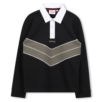 Polo à manches longues HUGO KIDSWEAR