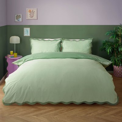 Wiggle Scalloped Duvet Set HEYA HOME