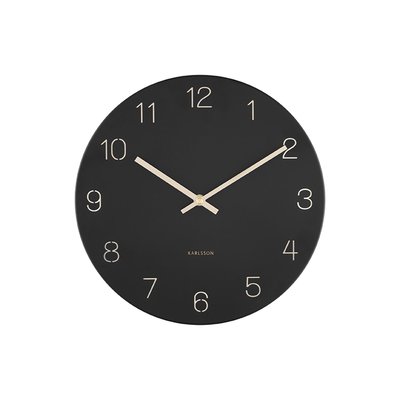 Horloge Murale Acier CHARM KARLSSON