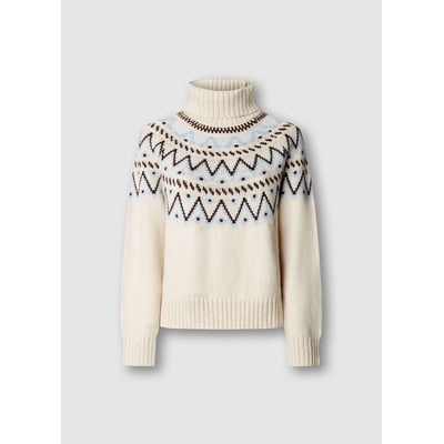 Pull jacquard, avec col roulé PEPE JEANS