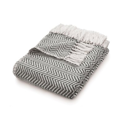 Outdoor/Indoor Chevron Woven Throw - 100% recycled HUG RUG WOVEN