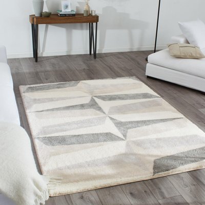 Tapis salon et chambre tissé motif géométrique NUEVO UN AMOUR DE TAPIS