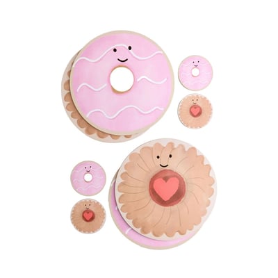 Set table sous-verre liège biscuit, lot de 4 NEXT