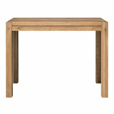 Table haute de cuisine en bois - plateau chêne 150 cm FJORD PIER IMPORT