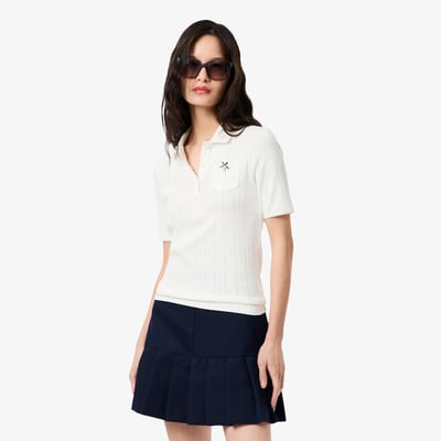 Polo L.12.D slim fit marquage pointelle LACOSTE