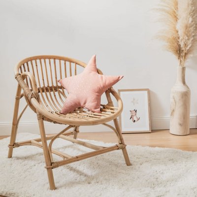 Fauteuil enfant en rotin naturel - JAHE SAUDARA COLLECTIONS