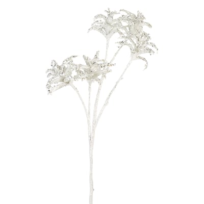 Branche de palmier pailletée izia noël artificielle H50 NOËL SIA