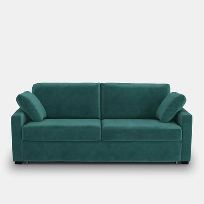 Canapé convertible 2, 3 ou 4 places, Comfort Bultex®, en velours, TIMOR LA REDOUTE INTERIEURS