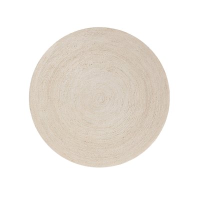 Tapis rond de jute tissé main JUTTA BENUTA 