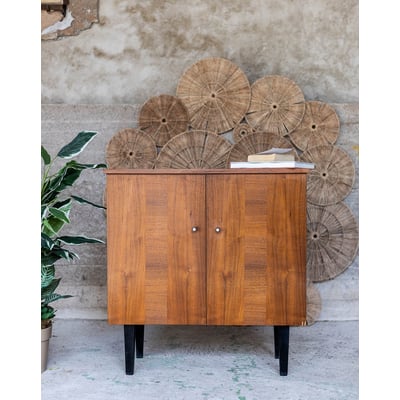 Buffet contemporain en bois Gustave N°1644 - Bon état DEBONGOUT