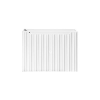 Meuble sous vasque salle de bain tiroirs NOVA WHITE STELLAMEUBLES