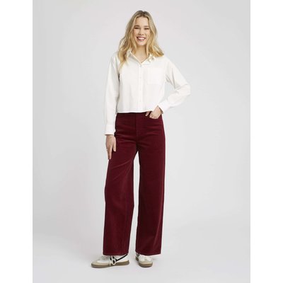 Pantalon wide leg en velours BZB