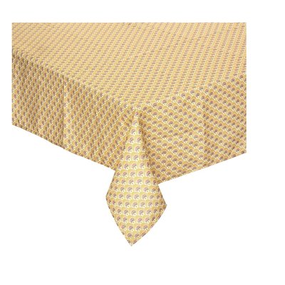 Nappe rectangulaire imprimée motif éventail EDEN
