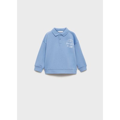 Sweat-shirt polo détail brodé MANGO BABY