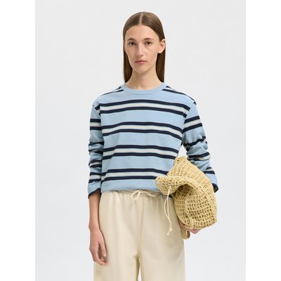Coupe carrée T-shirt à manches longues SELECTED FEMME